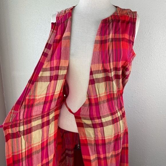 Liz Claiborne Sleeveless Red Dress Size 10 - Picture 6 of 8